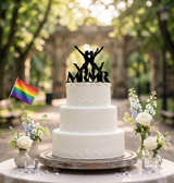 Gay Men Wedding Cake Topper Mr and Mr - OwlTopThat