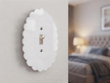 Scalloped Light Switch Plate Cover: Modern Fun Home Decorating Ideas