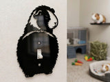 Guinea Pig Butt Light Switch Plate Cover – Acrylic Pet Room Decor Wall Plate
