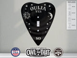Ouija Planchette Oversized Wall Switch Cover Plate for Standard Size Toggle, Rocker, Duplex Double Outlet, and Blank Wall Plates - OwlTopThat