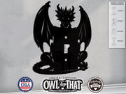 Dragon Wall Switch Cover Plate for Standard Size Toggle, Rocker, Duplex Double Outlet, and Blank Wall Plates - OwlTopThat