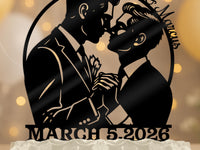 Same Sex Gay Men Wedding Cake Topper LGBTQ - OwlTopThat