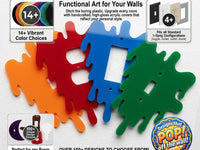 Dripping Light Switch Plate Cover: Modern Fun Home Decorating Ideas