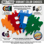 Dripping Light Switch Plate Cover: Modern Fun Home Decorating Ideas
