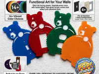 Bear Butt Light Switch Plate Cover: Modern Fun Wildlife Nature Home Decorating Ideas