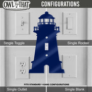 Light House Light Switch Plate Cover: Modern Nautical Home Decorating Ideas