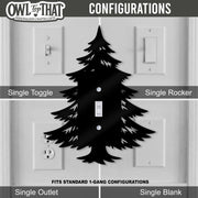Tree Light Switch Plate Cover: Nature Modern Home Decorating Ideas