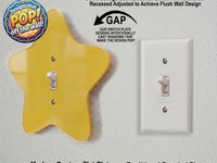 Star Light Switch Plate Cover: Modern Fun Kids Home Decorating Ideas
