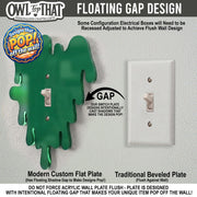 Dripping Light Switch Plate Cover: Modern Fun Home Decorating Ideas