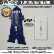 Light House Light Switch Plate Cover: Modern Nautical Home Decorating Ideas
