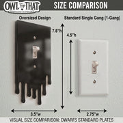 Melting Light Switch Plate Cover: Modern Fun Home Decorating Ideas