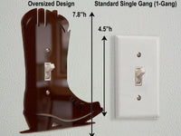 Cowboy Boot Light Switch Plate Cover: Western Modern Home Decorating Ideas