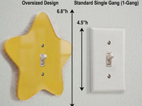 Star Light Switch Plate Cover: Modern Fun Kids Home Decorating Ideas