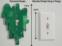 Dripping Light Switch Plate Cover: Modern Fun Home Decorating Ideas