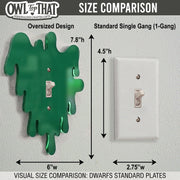 Dripping Light Switch Plate Cover: Modern Fun Home Decorating Ideas