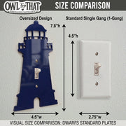 Light House Light Switch Plate Cover: Modern Nautical Home Decorating Ideas