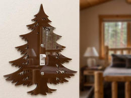 Tree Light Switch Plate Cover: Nature Modern Home Decorating Ideas