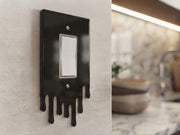 Melting Light Switch Plate Cover: Modern Fun Home Decorating Ideas