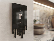 Melting Light Switch Plate Cover: Modern Fun Home Decorating Ideas