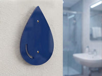 Water Drop Light Switch Plate Cover: Decorative Modern Wall Plate Unique Bathroom Decor