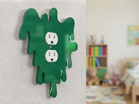 Dripping Light Switch Plate Cover: Modern Fun Home Decorating Ideas