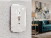 Trendy Retro Curvy Light Switch Plate Cover: Modern Fun Home Decorating Ideas