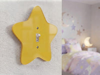 Star Light Switch Plate Cover: Modern Fun Kids Home Decorating Ideas