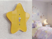 Star Light Switch Plate Cover: Modern Fun Kids Home Decorating Ideas