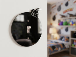 Bomb Light Switch Plate Cover: Gamer Room Decor & Fun Kids Bedroom Wall Art