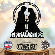 Elf Princess and King - I Would Rather Share One Lifetime With You - Personalized - Fantasy Themed - Renaissance - Wedding Cake Topper - OwlTopThat