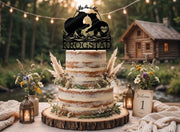 Bear Wedding Cake Topper - OwlTopThat