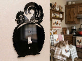 Chicken Butt Light Switch Plate Cover – Acrylic Pet Room Decor Wall Plate