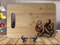 Octopus Kraken Nautical Cutting Board - OwlTopThat
