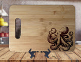 Octopus Kraken Nautical Cutting Board - OwlTopThat