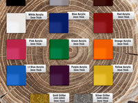 Mermaid Personalized House Number Outdoor Indoor Floating Acrylic Signage with 1 inch Standoff Mounting Screws - OwlTopThat