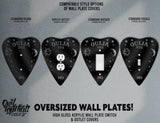 Ouija Planchette Oversized Wall Switch Cover Plate for Standard Size Toggle, Rocker, Duplex Double Outlet, and Blank Wall Plates - OwlTopThat