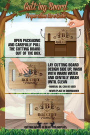 Dungeons and Dragons Personalized Custom Cutting Board Anniversary Kitchen Housewarming Wedding Gift Sign - OwlTopThat