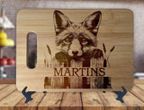 Fox Cabin Forest Woodland Critters Cutting Board - OwlTopThat