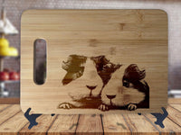 Guinea Pigs Pet Lovers Cutting Board - OwlTopThat