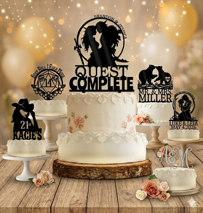 Cake toppers