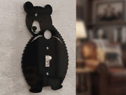 Bear Butt Light Switch Plate Cover: Modern Fun Wildlife Nature Home Decorating Ideas
