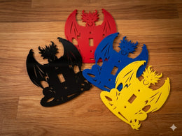 Dragon Light Switch Outlet Plate Cover - OwlTopThat