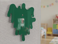 Dripping Light Switch Plate Cover: Modern Fun Home Decorating Ideas