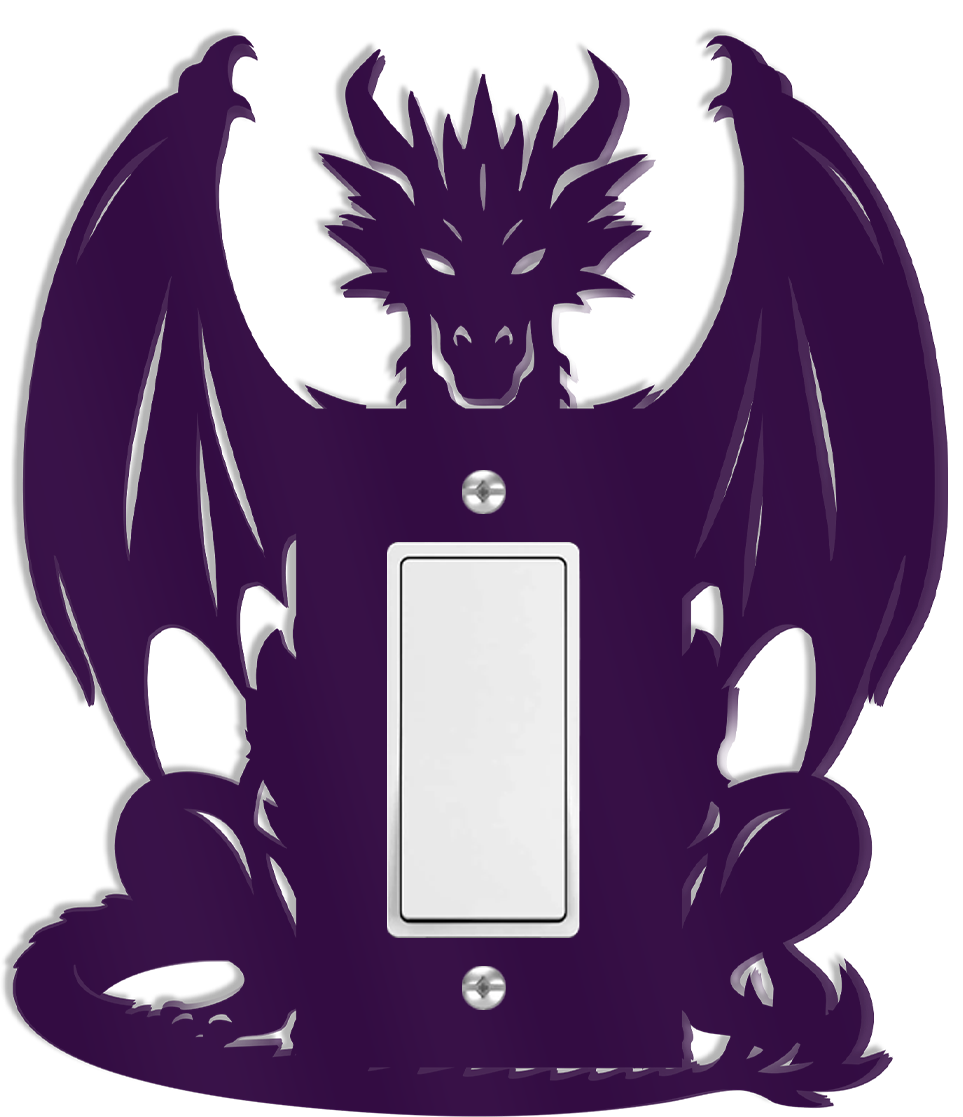 Cake topper color preview, Purple