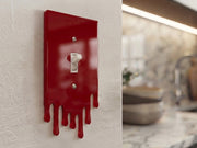 Melting Light Switch Plate Cover: Modern Fun Home Decorating Ideas