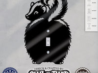 Skunk Butt Light Switch Plate Cover – Acrylic Pet Room Decor Wall Plate