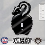 Skunk Butt Light Switch Plate Cover – Acrylic Pet Room Decor Wall Plate