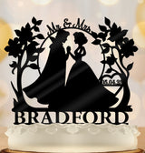 Snow White Fairytale Wedding Cake Topper - OwlTopThat