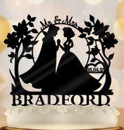 Snow White Fairytale Wedding Cake Topper - OwlTopThat
