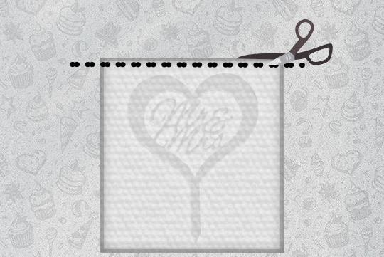 Step 2: Carefully Cut the Bounding Tape